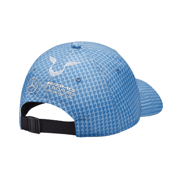 MERCEDES-AMG GORRA AZUL DENIM LEWIS HAMILTON 2023 - Image 2