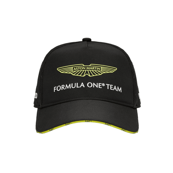 ASTON MARTIN GORRA NEGRA DEL EQUIPO 2024