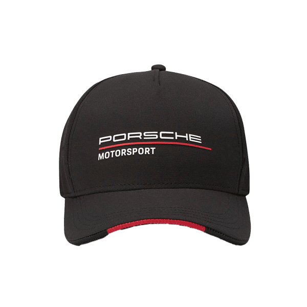 PORSCHE GORRA NEGRA CON LOGO